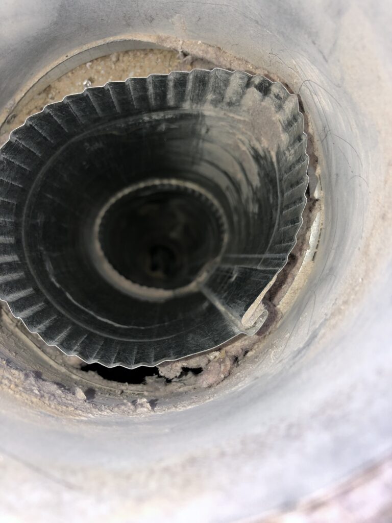 DCFD - After Dryer Vent Cleaning
